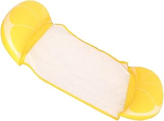 Totority Piscina Inflável Inflável Espreguiçadeira Inflável Cadeiras Reclináveis Para Piscina Gigante Flutua Cama Flutuante Inflável Cama Flutuante De Verão Rede Anel De Natação Piscina