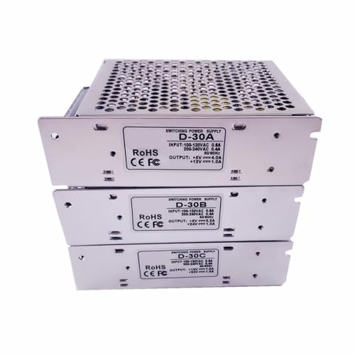 Alimentation CA CC double 5V 12V pour intégration de rubans LED maison - 3