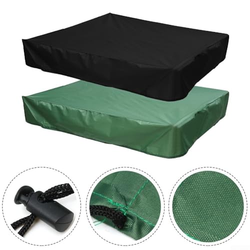 Essential Sandpit Accessory Heavy Duty Oxford Cloth Pollution Protection (Black, 150 x 150 cm)3