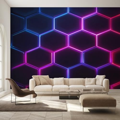 Fresque murale géométrique haut de gamme intissé 400x280 - 4