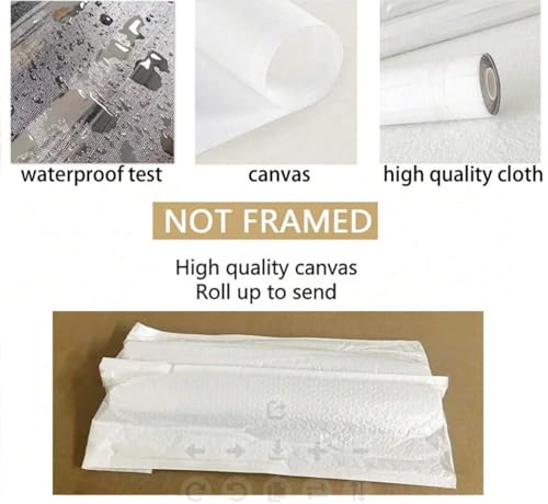 Toile texturée style Boho pour une chambre parentale zen - 5