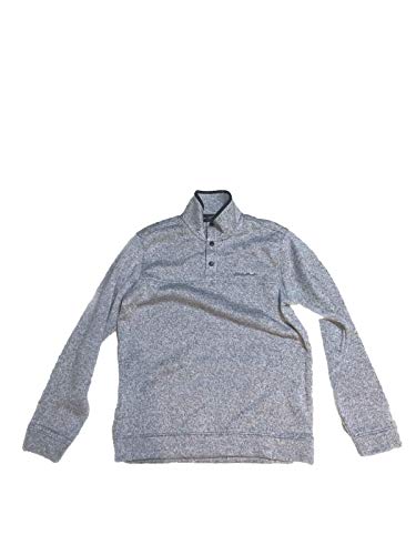 Image of Eddie Bauer Men's Snap Placket Radiator Fleece Pullover Top