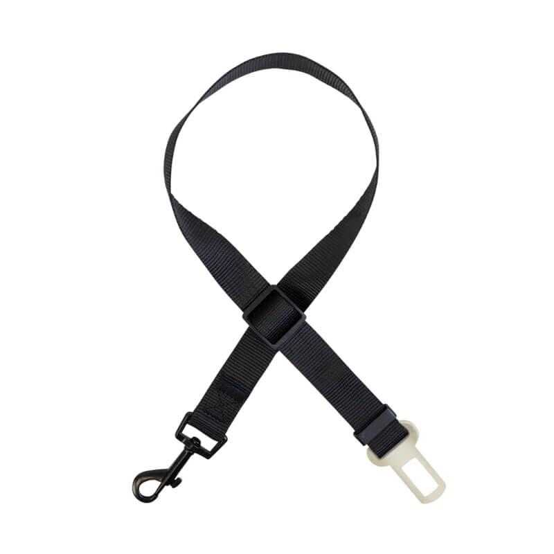 DOGGYKINGDOM Seat Belt for Dogs in Car for Dog Car Harness for Small Medium Large Sized Dogs - Black