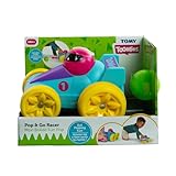 La voiture colorée a un joli visage avec un compartiment avant où les balles peuvent être placées en tant que conducteur