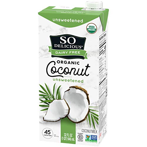 So Delicious Coconut Milk, Unsweetened, 32 oz