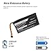 TAKOCI (2Pack) Replacement Battery for Kenwood KNB-71L KNB-61L PKT-23 PKT-23K ProTalk LT PKT-03K 1230mAh