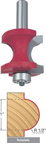 Freud 82-514 Broca semicircular de radio de 12" con rodamiento con vástago de 12"