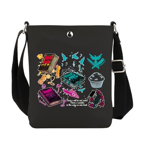 VAMSII Butcher and Bird Merch Dark Romance Gifts Butcher Inspired Crossbody Bag Smutty Book Lovers Gifts