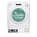 Candy Smart Pro Asciugatrice 9 Kg a Pompa di Calore, Libera Installazione, Classe A++, Connessione Wi-Fi + BLE, Controllo da App, Snap & Dry, 59,6 x 58,5 x 85 cm, Bianca - CSOE H9A2DE-S