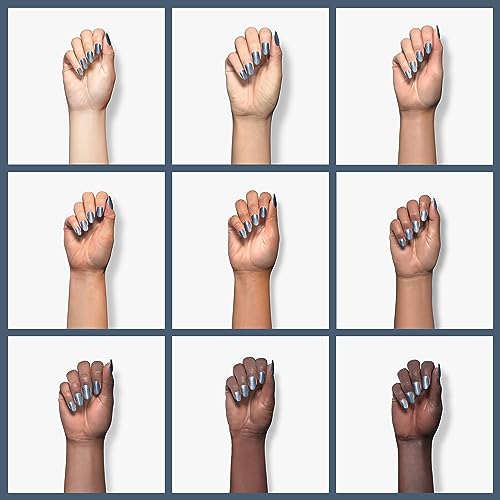 Image of ILNP Better Days - Muted Midnight Blue Holographic Nail Polish