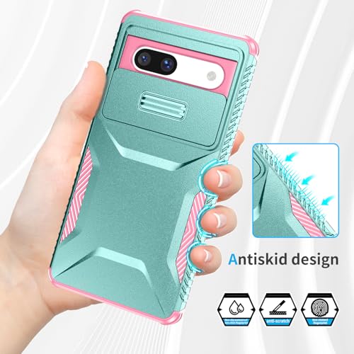 Coque Pixel 7A antichoc verte idéale pour le sport et les loisirs - 4