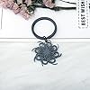 OKEYCH Fantasy Book Reader Inspired Gift Black Symbol Keychain Book Fandom Jewelry Bookish Cosplay Merch, Black Symbol K #2