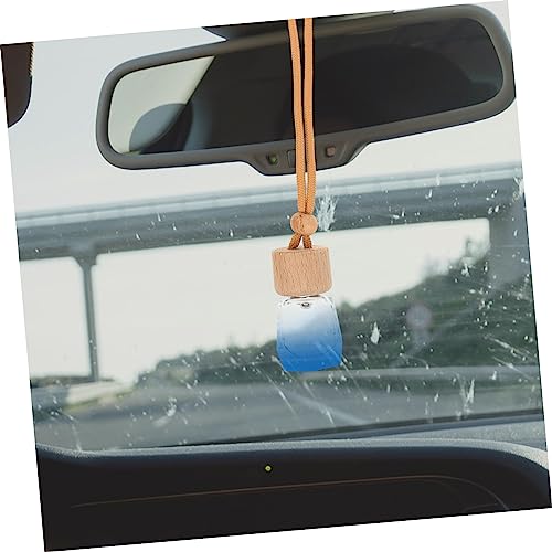 9 botellas de vidrio difusor aromático para auto miniatura 4