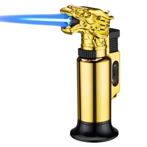 Encendedor de antorcha con llama jet a prueba de viento miniatura 1