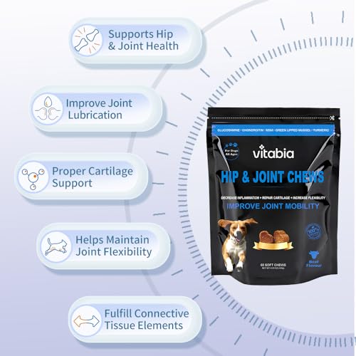 Joint Supplements for Dogs, Dog Joint Care with Glucosamine, Chondroitin - Image 2