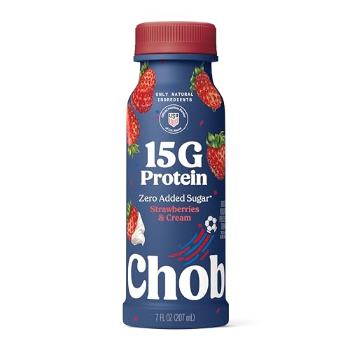 Chobani® 15g Protein Lowfat Greek Yogurt Drink Strawberries & Cream