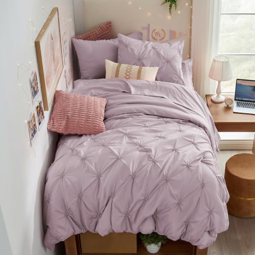 Image of BEDELITE Twin XL Comforter Set Light Purple,Lightweight & Soft Comforter