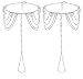 Bienvenu 2pcs Pearl Ankle Chain Bracelet Beach Wedding Foot Jewelry Barefoot Sandal Anklet Chain