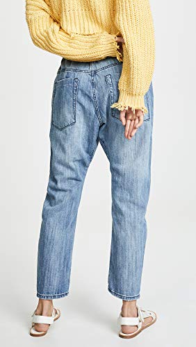 One Teaspoon Women's Shabbies Drawstring Boyfriend Jeans3