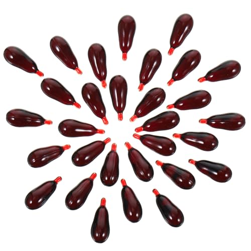 SUPVOX 30 Piezas Falsas de para Halloween Accesorio de Maquillaje Teatral Realista de Artificial para Fiesta de Disfraces Bromas y Carnaval Paquete de Unidades