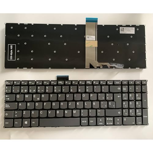 Clavier Lenovo V15 G5-ALC ITL avec disposition espagnole SP et fonction F10 Lock