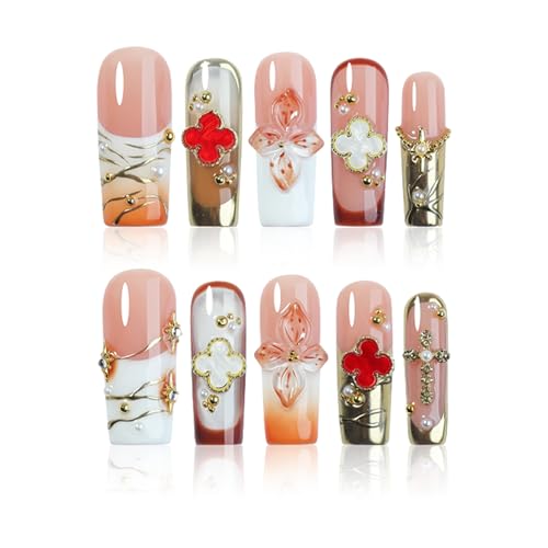 Homsera Luxury Soft Pink Press on Nails - Delicate Square