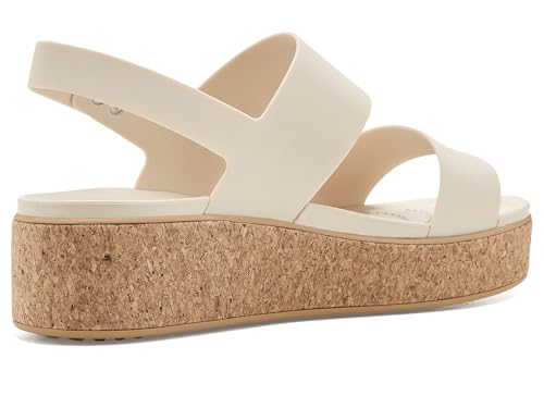 Image of Crocs Women's Brooklyn Cork Low Wedge