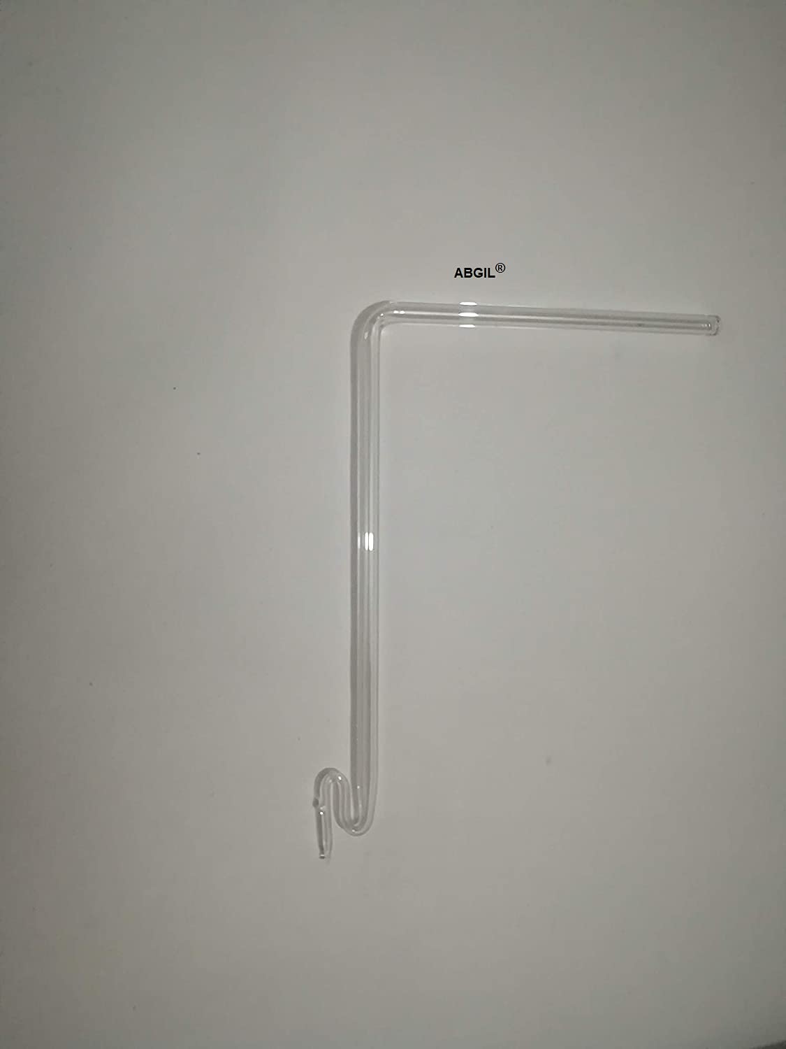ABG BOROSILICATE GLASS AERATION TUBE FOR PHARMACOLOGY LAB. SET OF TWO