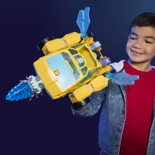 Transformers Toys CYBERWORLD Bumblebee Power Spark Energon Surge, Lights and Sounds, 6+ - image 8