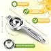 Lemon Squeezer Large, Lemon Squeezer Juicer Stainless Steel, Heavy Duty Manual Citrus Juicer Hand Press, Kitchen Tools Lime Squeezer Bar Tool, Easy to Clean Metal Lemon Hand Press