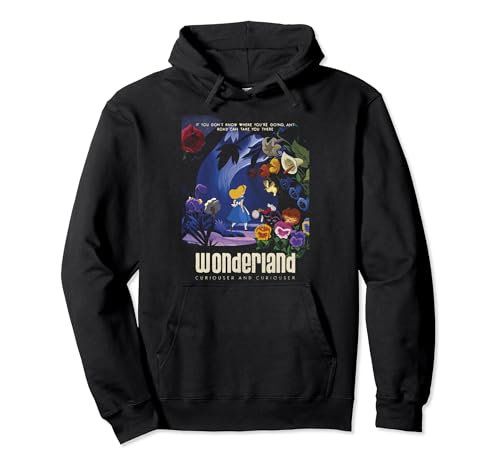 Sweat Alice au Pays des Merveilles Disney Curious Wanderer style décontracté