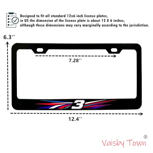 Image of License Plate Frames Cover Compatible with BMW 3 Series Exterior