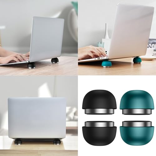 Soporte ergonómico para laptop con disipación de calor miniatura 2
