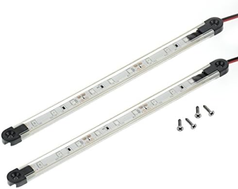 Propel Paddle Gear Led Flex Light Navigation Kit for Kayak & Boats | 2 Bright LED Light Strips | Mounting Track & Stainless Steel Hardware Included | Bright & Durable | Red & Green Lighting