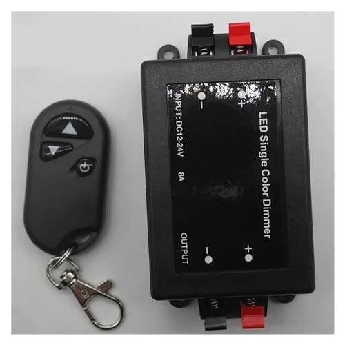 Variateur LED miniature 3 touches haute capacité 8A 12V-24V
