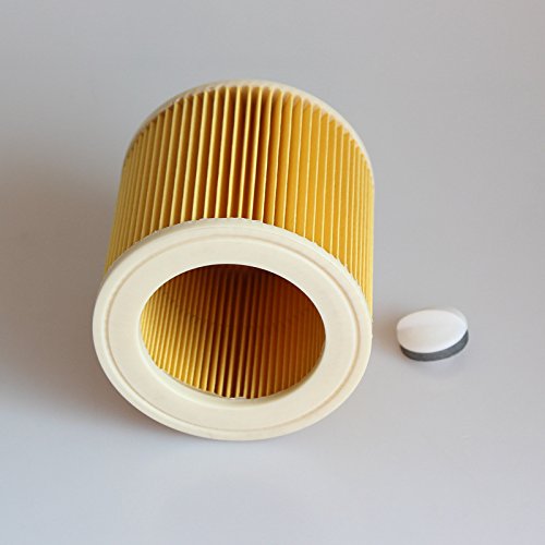 Image of INF HEPA Filter for Karcher WD2 /WD3 /MV3 /MV2 /A2004 /A2054 /A2204 /A2656 Orange