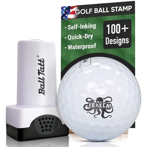 Ball Tatt - Golf Ball Stamp - Self-Inking Marker -
