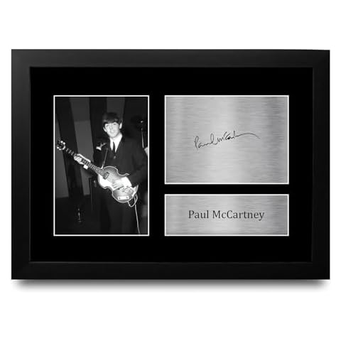 Photo signée Paul McCartney HWC Trading Cover