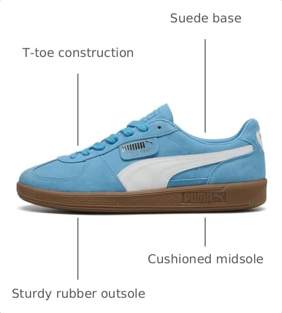 Image of Puma Mens Palermo Leather Shoes