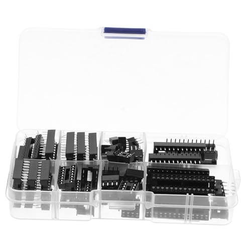 CLISPEED - CLISPEED Supports De Circuit Intégré Dip Broches Pour Puces Ci Base De Microcontrôleur Jeu De Douilles Diy
