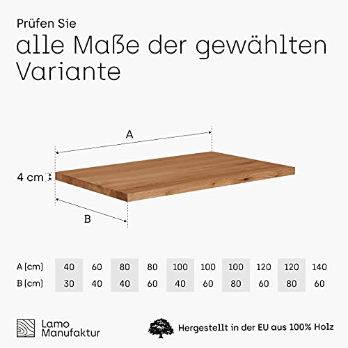 Schreibtischplatte Lamo Manufaktur für Wohn- und Arbeitstische