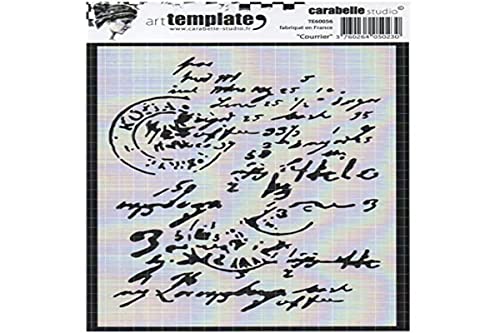 Carabelle Studio Pochoir pour Bordures de Art, Courrier, pour La Création de Motifs de Bordures et Loisirs Créatifs Cover