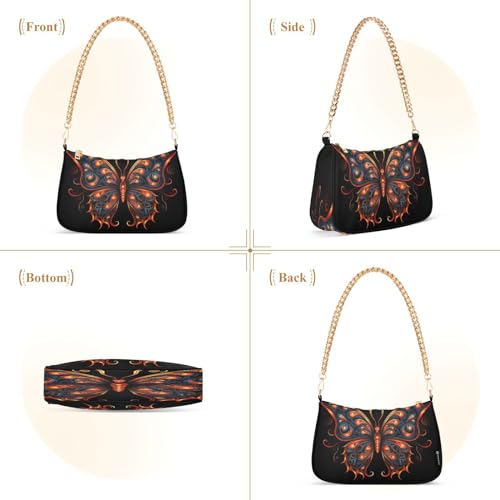 Bolsa Hobo para Mujer Pequeña con Cierre de Cremallera miniatura 4