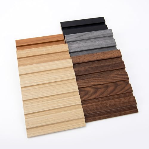 Paneles de listones de madera de MDF texturizado 3D Art3d para decoracion interior elegante 5