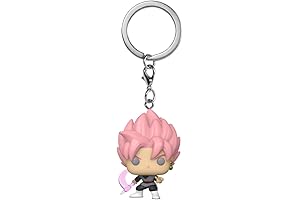 Funko Pop! Keychain: Dragon Ball Super - Super Saiyan Rose Goku Black with Scythe