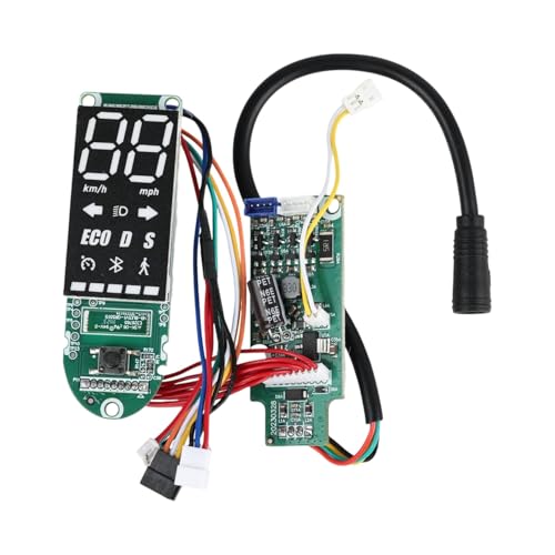 Placa de Circuito Bluetooth de Pantalla de Tablero de Scooter eléctrico, Compatible con Ninebot MAX G2, Piezas de Repuesto de Placa PCB de Pantalla LED
