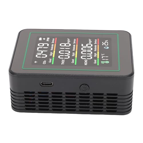 Jiawu 5 in 1 Cij^[ALCD fBXvCt HCHO TVOC oAAz[ItBXp WiFi  CO2 [^[ (MT11NW ubNAWiFi)