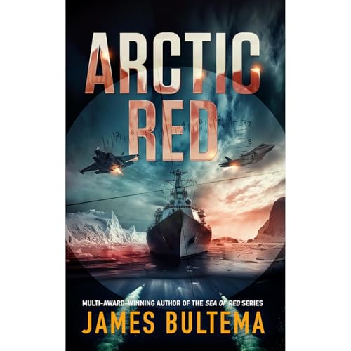 Arctic Red Audiolibro Por James Bultema arte de portada