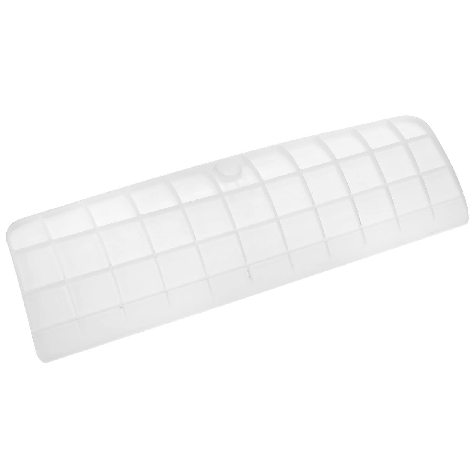 sourcing map Concrete Rake Head, Plastic Farm Scraper Rake for Garden Farm Backyard without Handle, White