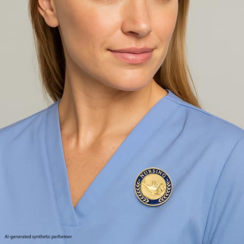 Image of Doctor Nurse Cartoon Pin,Medical Enamel Brooch Jewelry for Nursing Student Backpack Lapel Badge Gifts